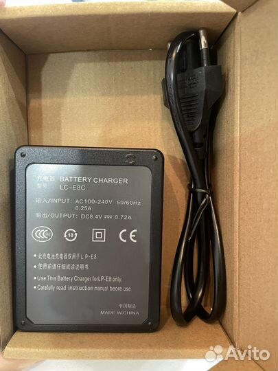 Зарядное устройство для фотоаппарата Canon LC-E8C