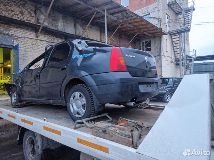 Разборка renault logan 1