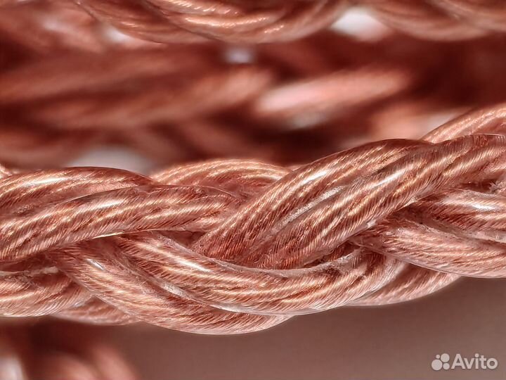 Кабель для наушников кастомный ruaudio 2.5 mmcx