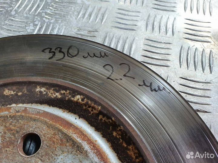 Диски тормозные (комплект) зад. Audi A7 4G 2012