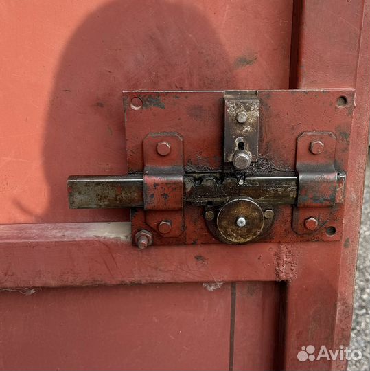 Ворота гаражные металлические б/у