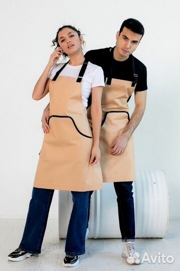 Чёрный китель поварской женский