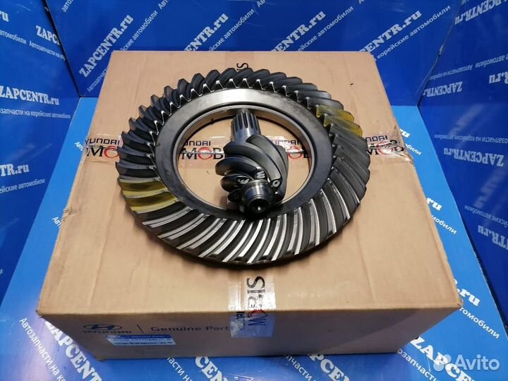 Главная пара редуктора заднего моста HD78