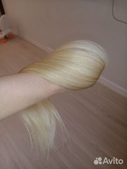 Волосы для наращивания блонд