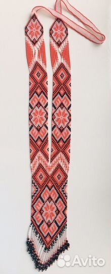 Гердан из бисера