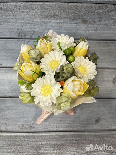 Мыло ручной работы букеты