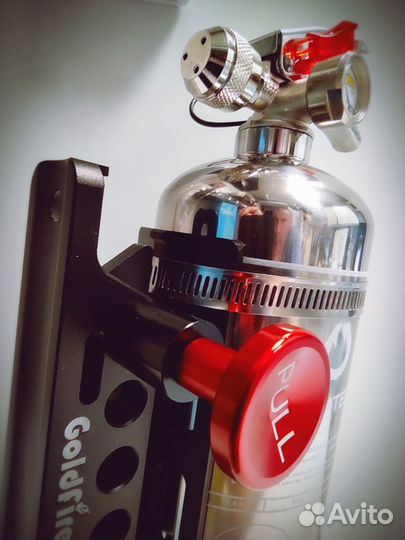 Набор: огнетушитель 1 л. + быстросъемное крепление