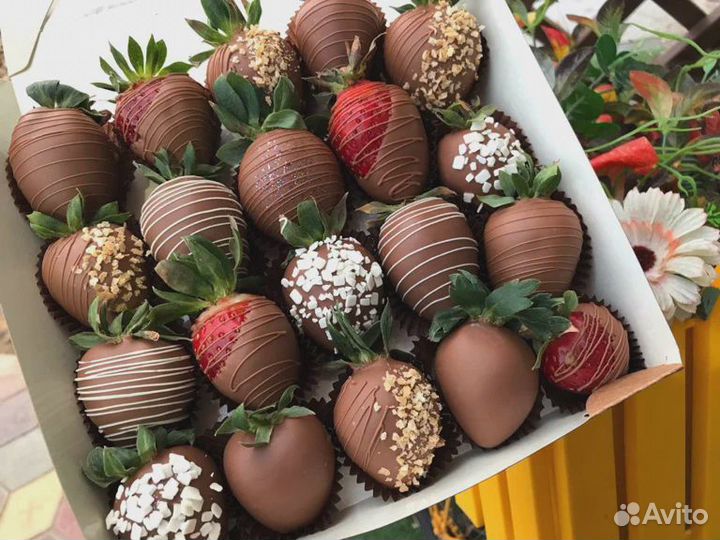 Клубника в шоколаде на заказ