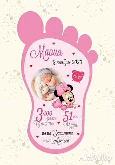 Акриловые магниты 