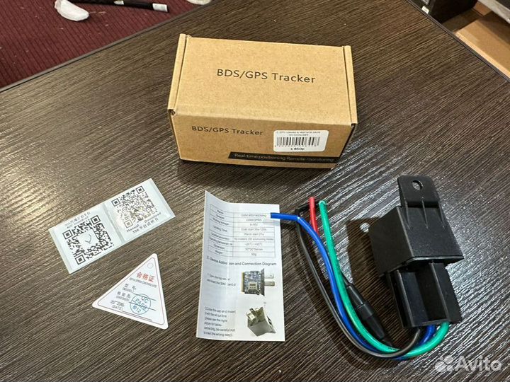 GPS трекер для мото в корпусе реле