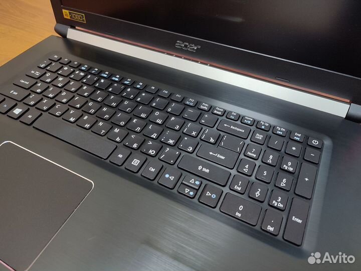 Ноутбук Acer / 17 дюймов IPS / geforce