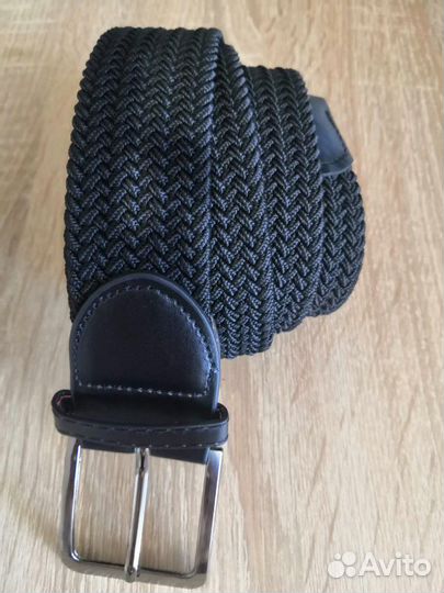 Ремни плетенка, мужские. Новые. Стрейч