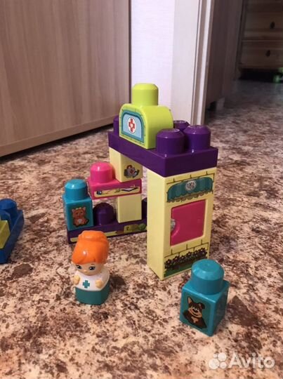 Набор конструктора mega blocks