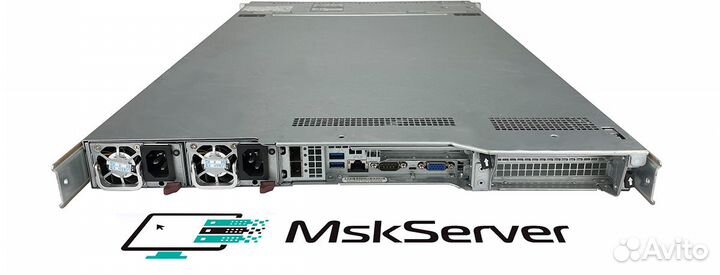Сервер Supermicro 6019U-TR25M 2xGold 6148 16Gb
