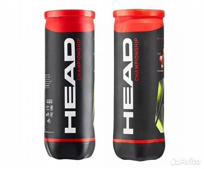 Мяч для б/т head Championship 3В 575301/575203 /уп