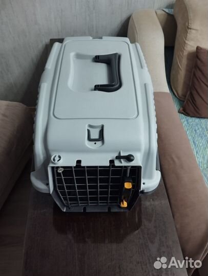 Переноска для кошек пластиковая бу