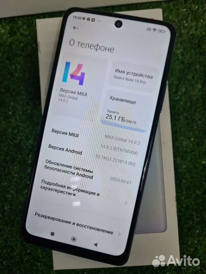 Смартфон Redmi Note 10 Pro 8/256 (арт.101787) Л93