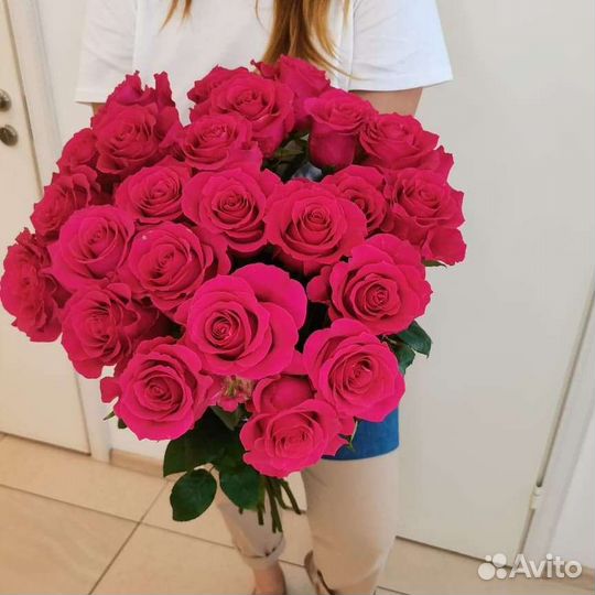 Розы 60 см 1шт Эквадорские