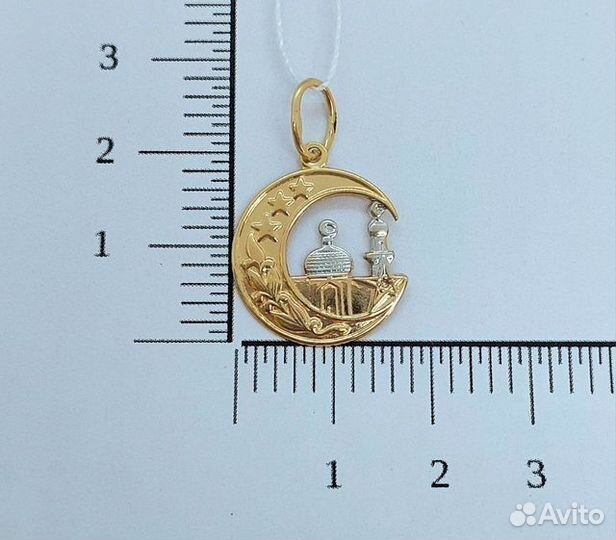 Золотая подвеска