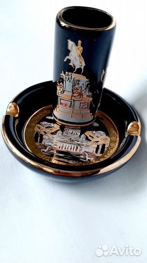 Пепельница и подставка для зажигалки