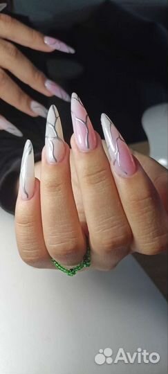 Маникюр, Гель-лак, Наращивание