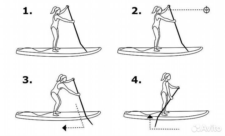 Сапборд доска для плавания надувная Аdverto 350