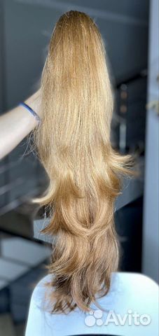 Хвост шиньон накладной