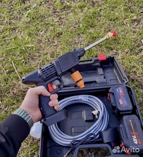 Мини Мойка высокого давления 2 акб