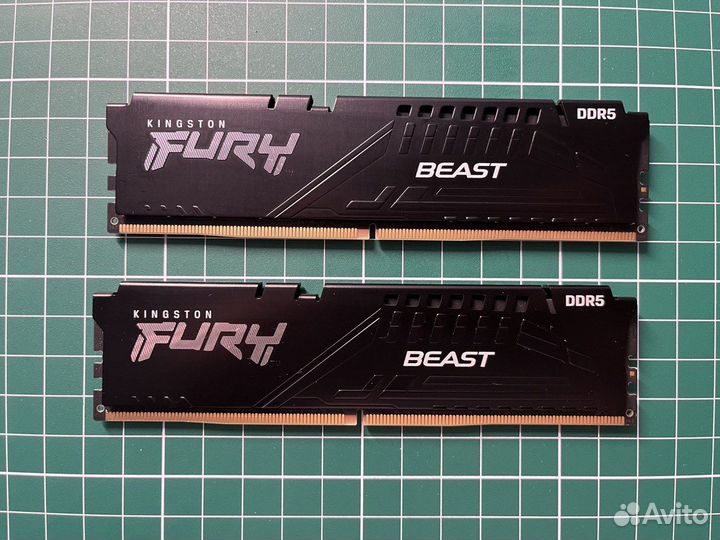 DDR5 Kingston fury Beast Black 64gb 5600 (2x32)