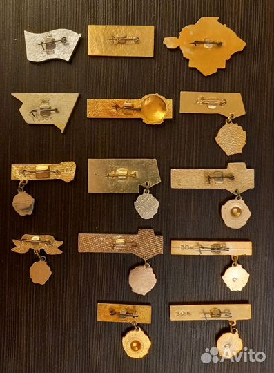 Значки Ленин. Орден Ленина. Города. СССР