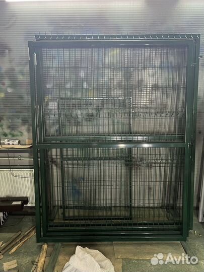 Распашные ворота под ключ на проем 4000