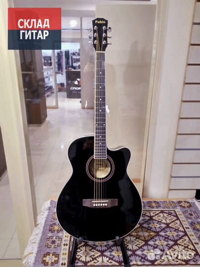 Электроакустическая гитара Fabio 4050 BK