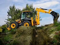 Аренда Экскаватора погрузчика jcb 4cx