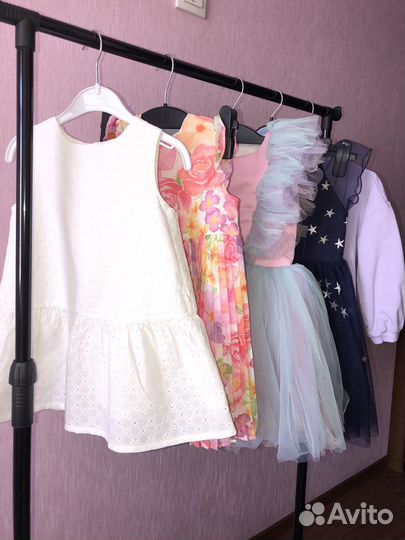 Платье для девочки 3г 4г 5л