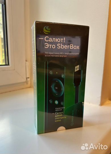 Новая Smart тв-приставка SberBox