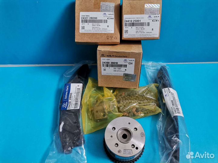 Комплект грм G4FA/G4FC Solaris 1.6/1.4 243212B200