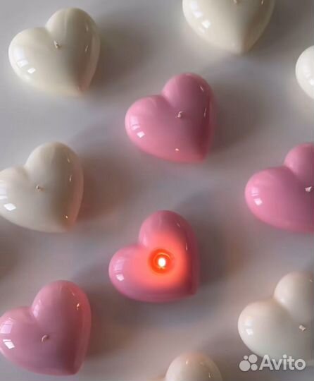Ароматизированные свечи сердца опт