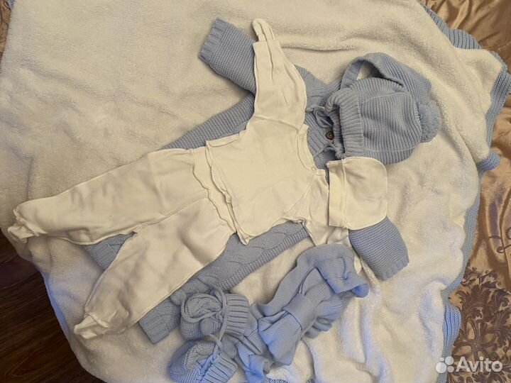 Конверт на выписку зимний для мальчика