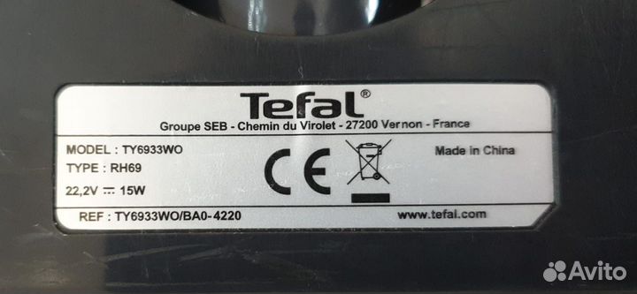 Пылесос Tefal вертикальный беспроводной