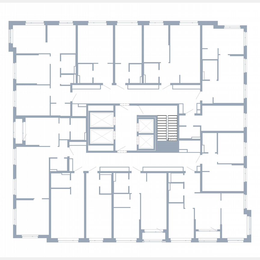 2-к. квартира, 66,6 м², 10/23 эт.