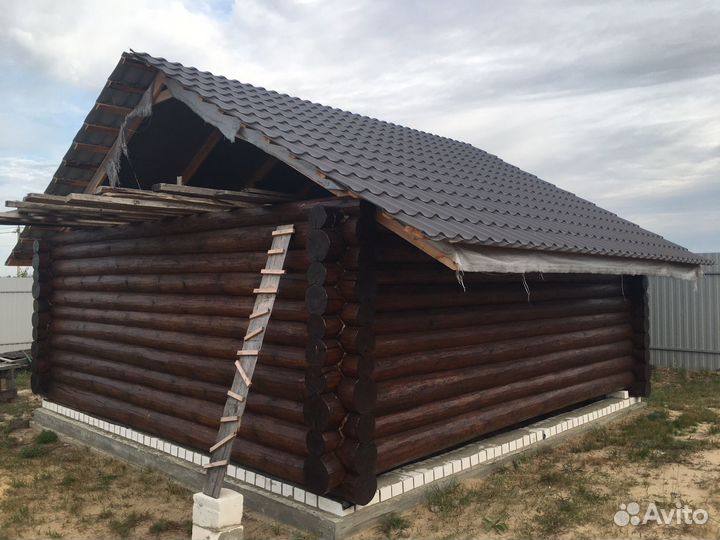 Сруб бани / баня