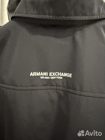 Armani exchange куртка рубашка