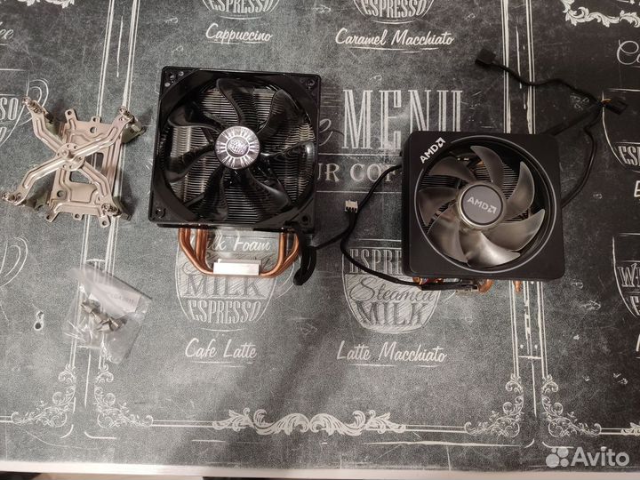 Cooler Master Hyper 212 EVO и AMD Wraith Prism