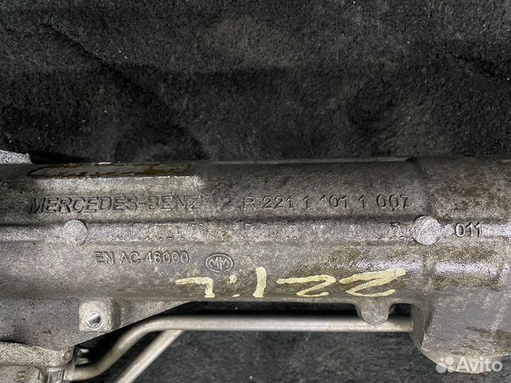 Рулевая рейка Mercedes Benz w221 левый руль ориг