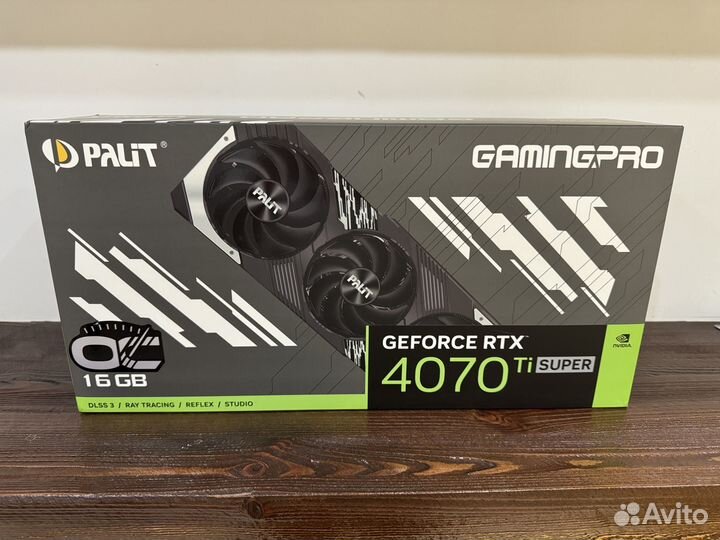 Видеокарта Palit RTX4070Ti Super Gamingpro OC 16GB