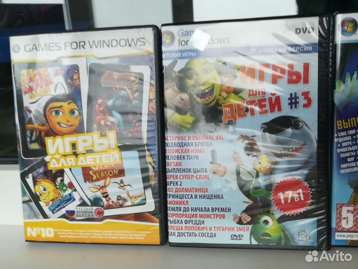 Детские компьютерные игры разные