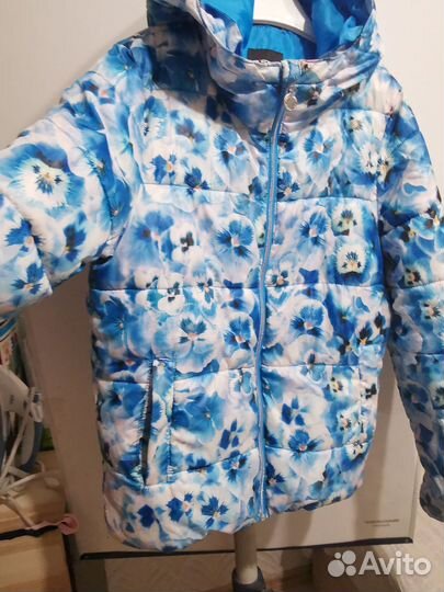 Куртка и пальто для девочки. 152 158