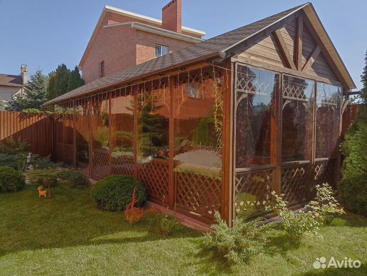 Жидкие окна на веранду