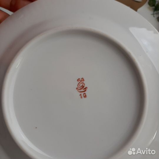 Фарфоровые тарелки СССР