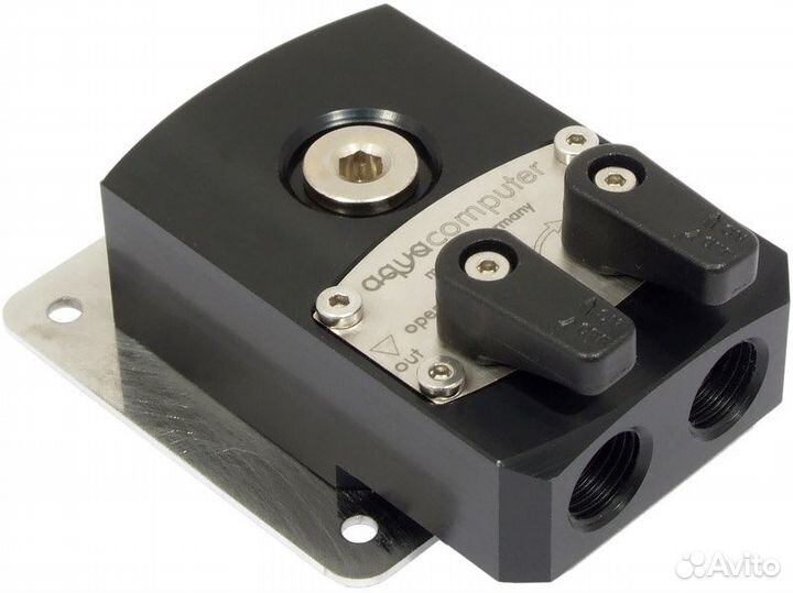 34018 Aquacomputer Filter with ball valves G1/4